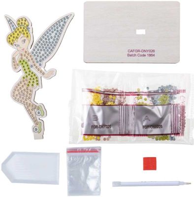 Image 2 of CRAFT BUDDY - TINKERBELL CRYSTAL ART BUDDY (£5.99)
